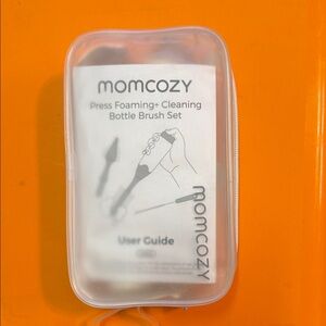 Transparent Cleaning Bottle Brush Set